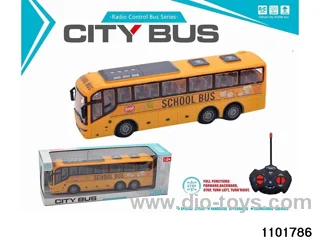 RC bus in window box