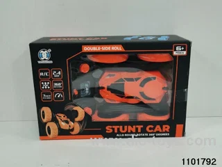 Double-sided RC car (electricity included) in window box