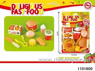 burger joint in Blister card