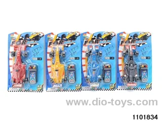 Line controlled equation vehicle in Blister card