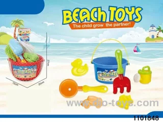 8pcs Beach Bucket Set in Net bag
