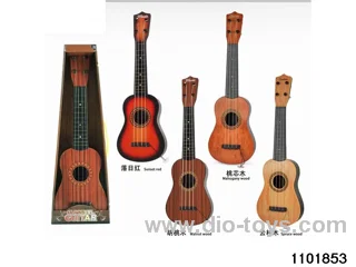 guitars in display box