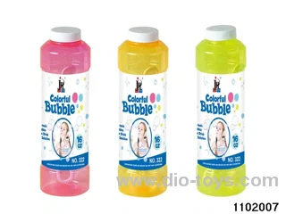bubble water in bottle