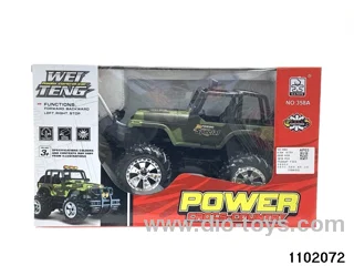 RC car in window box