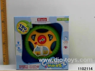 Cartoon Music Steering Wheel in opp bag