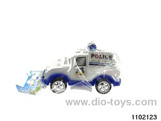 Wire-pulling police car bells in opp bag