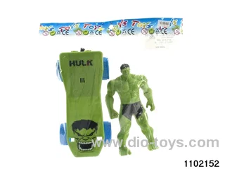 Skateboard Hulk (Pull Line) in opp bag