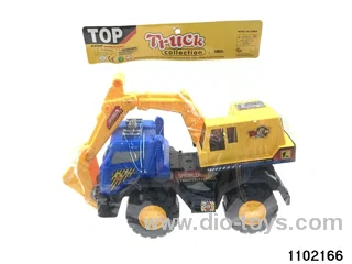 engineering vehicles in PP bag with header