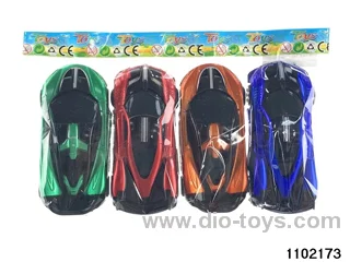 pull-back vehicle（4pcs）in opp bag