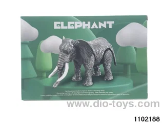 Electric Crawling Elephant in color box
