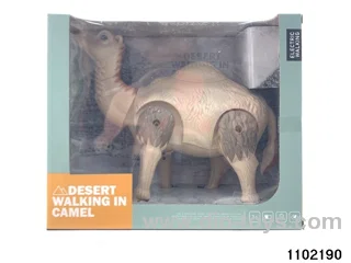 Electric camel in window box