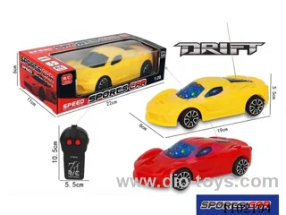 2ch RC car with 3D light in window box
