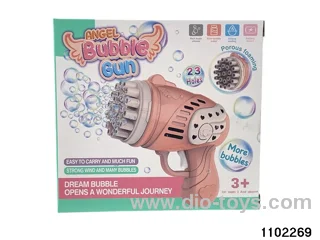 bubble gun in color box