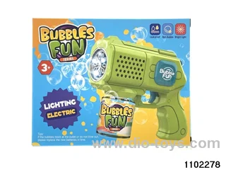 bubble gun in color box