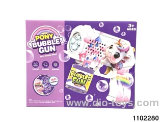 bubble gun in color box