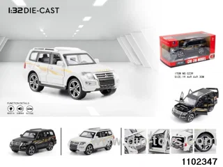 1:32 Alloy Pull Back Car in window box