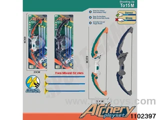 Bow and Arrow Set in Blister card