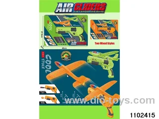 Lighted catapult aircraft in window box