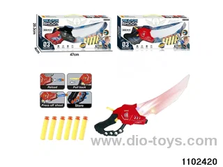 softball gun With light and sound in display box