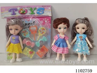 6inch 17CM doll