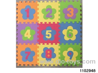 Jigsaw Floor Mat Set in Plastic film