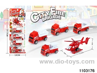 Pull back Toys Set in Blister card