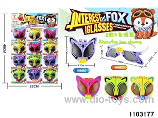 Fox Morphing Glasses in Blister card