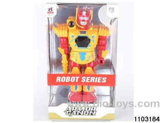 electric robot in window box