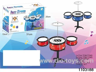 Solid Jazz Drums in color box