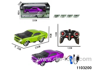 6ch 2.4G RC car in window box