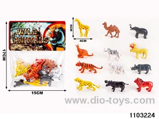 Wildlife Set in PP bag with header