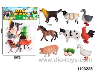 Poultry set in PP bag with header