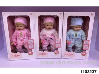 16 inch doll + IC in window box