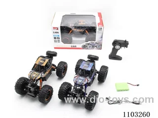 1:14 2.4G rc car included battery