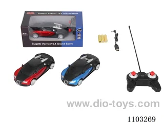 1:24 4ch rc car with light included battery