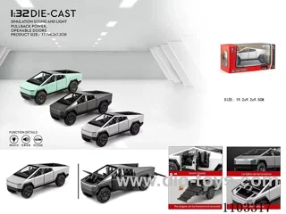 1：32 pull back alloy car W L/M