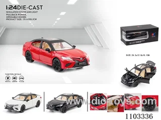 1:24 pull back alloy car W L/M
