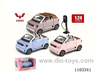 1:24 pull back alloy car W L/M
