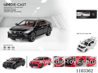 1:24 pull back alloy car W L/M