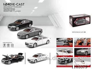 1:24 pull back Audi A8 W L/M