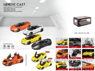 1:24 pull back McLaren 720s Convertible W L/M