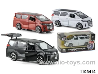1:32 Alloy pull back Car in color box