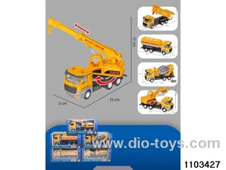 Alloy pull back Car set in color box