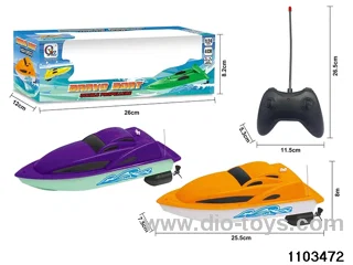 Wireless RC Yacht in window box