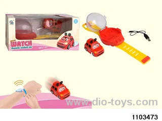Watch RC Car with Lights (Rechargeable) in window box
