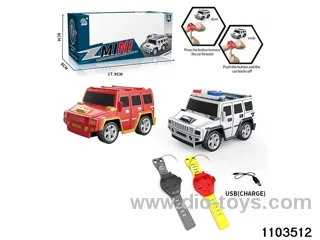 Watch RC Car with Lights (Rechargeable) in window box