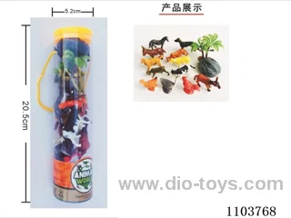 Eco-friendly animal set