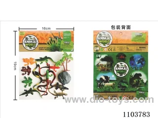 Eco-friendly animal set