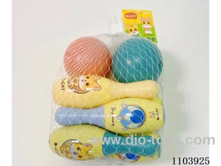 Bowling Set (6 bowling balls +2 round balls)