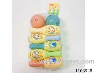 Bowling Set (10 bowling balls +2 round balls)